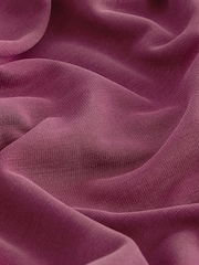 Burgundy Wine Relaxed Fit Premium Modal Boxy T-Shirt - Image 7 of 7