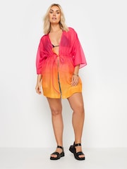 Yours Curve Ombră Cravată Front Kimono - Image 2 of 5