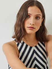 Hush Black Imani Stripe Maxi Dress - Image 2 of 5