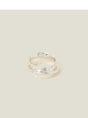 Accessorize Silver Tone Spinner Ring - Image 1 of 3