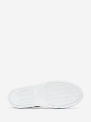Oliver Sweeney Cream Hand Finished Calf Leather Cupsole Trainers - Image 3 of 5