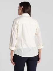 Craghoppers Kiwi Long Sleeved White Shirt - Image 6 of 8