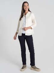 Craghoppers Kiwi Long Sleeved White Shirt - Image 7 of 8