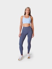 Sweaty Betty Breeze Blue Medium Power Support Sports Bra - Image 4 of 7