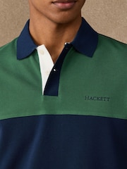 Hackett Heritage Number Panel Polo Shirt - Εικόνα 2 από 8