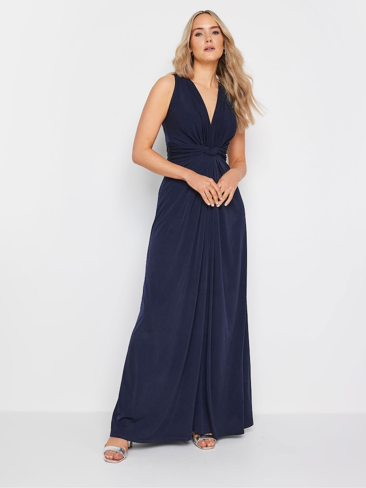Long Tall Sally Blue Knot Front Maxi Dress - Image 2 of 5
