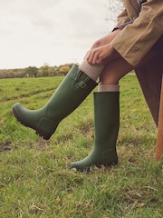 Khaki Knee High Wellies - Image 1 of 9