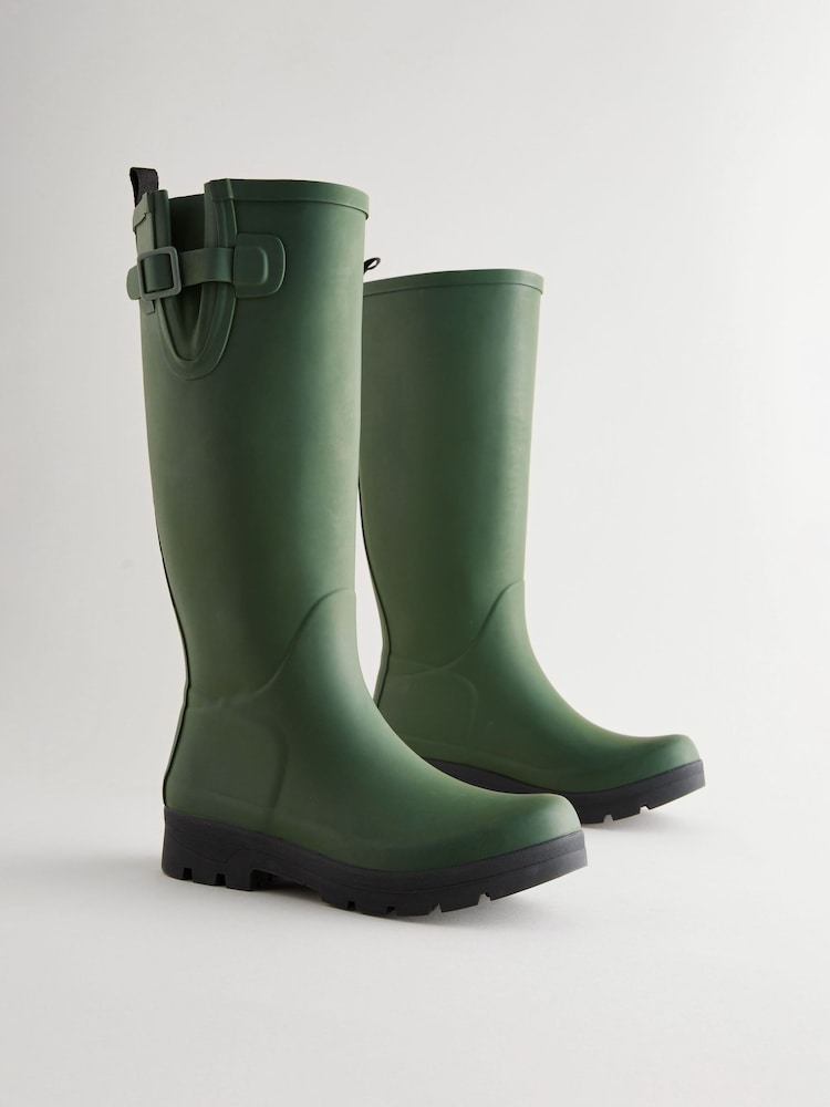 Khaki Knee High Wellies - Image 5 of 9