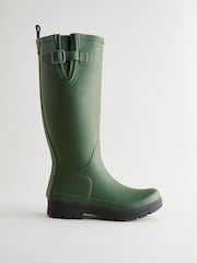 Khaki Knee High Wellies - Image 6 of 9