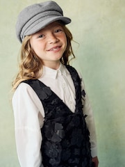 Grey Baker Boy Hat (3-16yrs) - Image 1 of 4