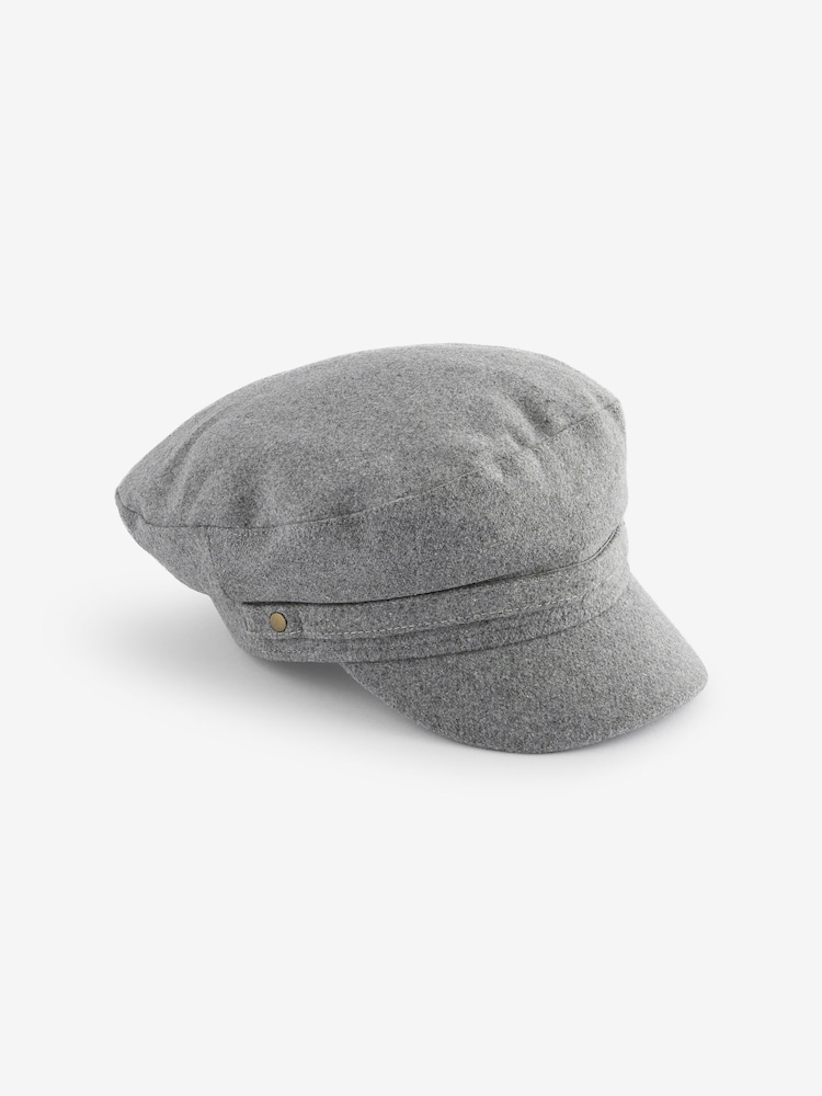 Grey Baker Boy Hat (3-16yrs) - Image 2 of 4
