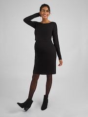 JoJo Maman Bébé Maternity & Nursing Jersey Dress - Bild 1 von 4