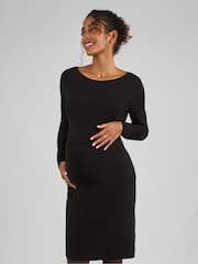 JoJo Maman Bébé Maternity & Nursing Jersey Dress - Bild 3 von 4