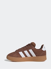 adidas Brown Grand Court Alpha 00's Trainers - Image 2 of 8
