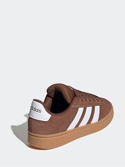 adidas Brown Grand Court Alpha 00's Trainers - Image 4 of 8