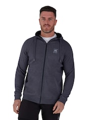 Raging Bull Grey Zip Up Hoodie - Image 1 of 7