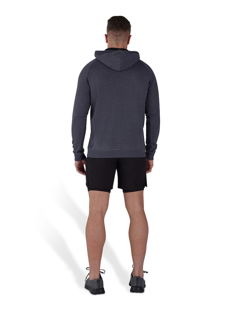 Raging Bull Grey Zip Up Hoodie - Image 2 of 7