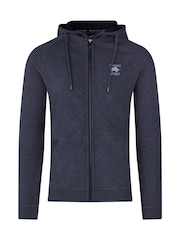 Raging Bull Grey Zip Up Hoodie - Image 6 of 7