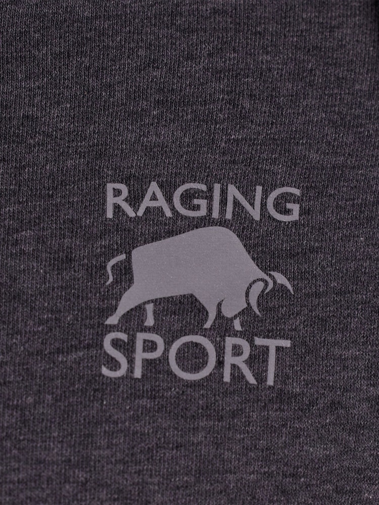 Raging Bull Grey Zip Up Hoodie - Image 7 of 7