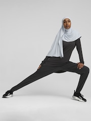 Puma Black Womens Modest Activewear Long Sleeve Training T-Shirt - Image 1 of 6
