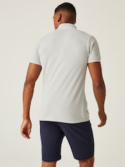 فضي - Regatta Mens Tadeo II 100% Cotton Polo Shirt - صورة 2 من 7