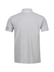 فضي - Regatta Mens Tadeo II 100% Cotton Polo Shirt - صورة 6 من 7