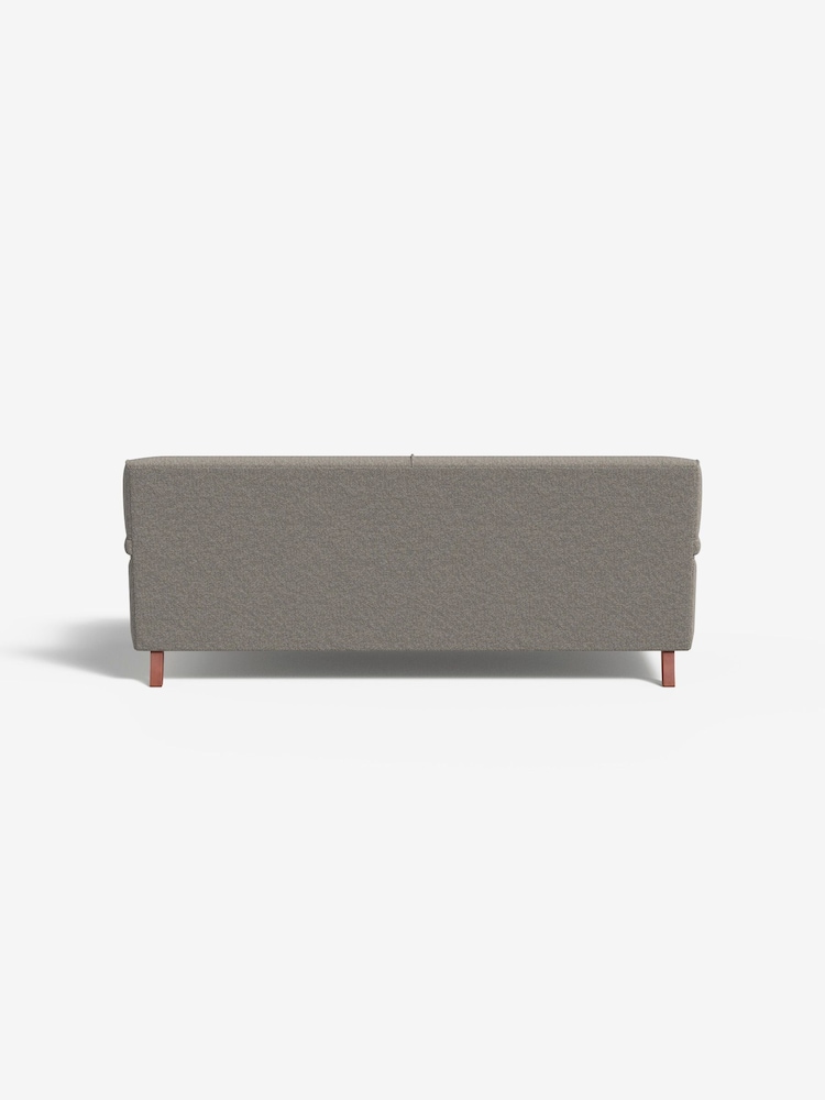 MADE.COM Basket Weave Pumice Grey Orson 3 Seater Sofa - Image 2 of 3