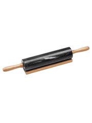 Interiors by Premier Black Marble Rolling Pin - Image 1 of 2