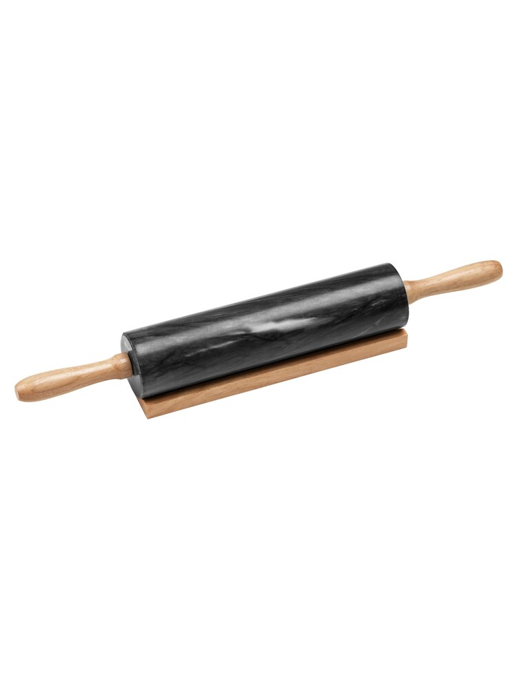 Interiors by Premier Black Marble Rolling Pin - Image 1 of 2