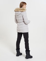 Mountain Warehouse Cream Womens Isla II Water Resistant Down Jacket - Image 4 of 5