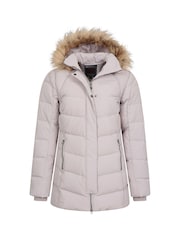 Mountain Warehouse Cream Womens Isla II Water Resistant Down Jacket - Image 5 of 5
