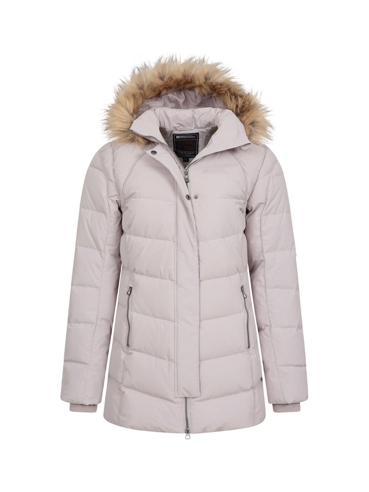 Mountain Warehouse Cream Womens Isla II Water Resistant Down Jacket - Image 5 of 5