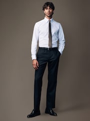 White/Bronze Brown Slim Fit Shirt And Tie Pack - Image 4 of 10
