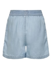 ONLY KIDS Blue Tencel Denim Shorts - Image 3 of 3