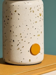 MADE.COM Yellow Mirissa Terazzo USB Wireless Table Lamp - Image 4 of 6