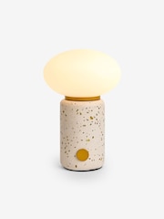 MADE.COM Yellow Mirissa Terazzo USB Wireless Table Lamp - Image 6 of 6