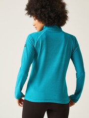 Regatta Aqua Blue Womens Montes Half Zip Fleece - Image 2 of 7