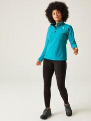 Regatta Aqua Blue Womens Montes Half Zip Fleece - Image 3 of 7