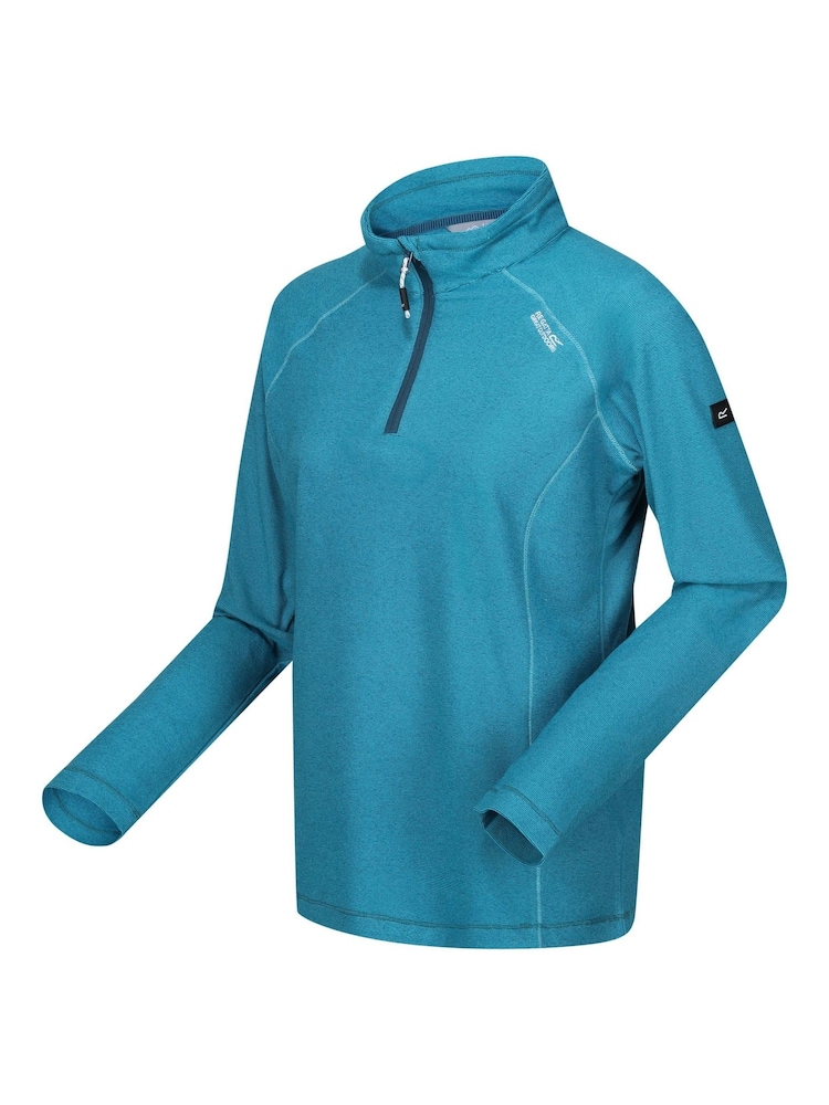 Albastru deschis - Geacă Regatta Montes din fleece cu fermoar scurt - Imaginea 4 din 4 Albastru deschis - Geacă Regatta Montes din fleece cu fermoar scurt - Imaginea 4 din 4