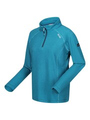 Regatta Aqua Blue Womens Montes Half Zip Fleece - Image 7 of 7