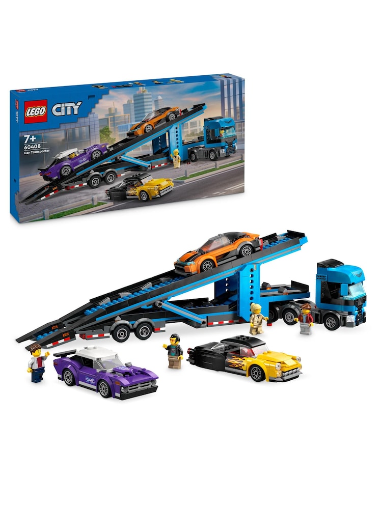LEGO City Car Transporter Truck with Sports Cars - Image 1 of 9