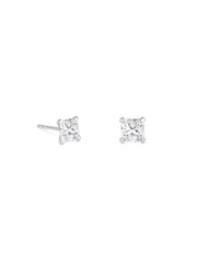 Simply Silver Silver Cubic Zirconia Square Stud Earrings - Image 1 of 3