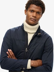 Superdry Blue Classic Harrington Jacket - Image 6 of 9