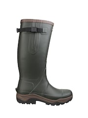 Cotswolds Green Compass Neoprene Rubber Wellingtons Boots - Image 1 of 5