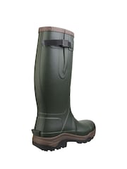 Cotswolds Green Compass Neoprene Rubber Wellingtons Boots - Image 2 of 5