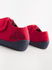 Red Transport Touch Fastening Cupsole Slippers - Image 3 of 6