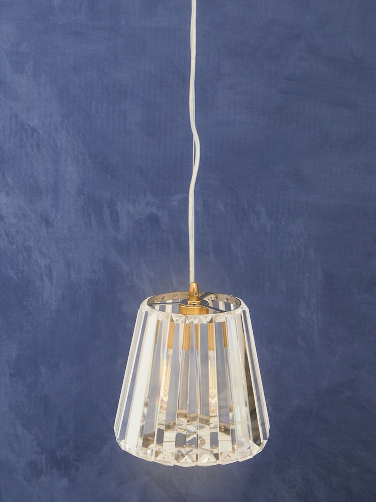 Interiors by Premier Gold Kensington Townhouse 1 Bulb Pendant Light - Image 2 of 4 Interiors by Premier Gold Kensington Townhouse 1 Bulb Pendant Light - Image 2 of 4