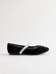 Schwarz - Glitter Strap Mary Jane Occasion Shoes - Bild 3 von 8