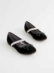 Schwarz - Glitter Strap Mary Jane Occasion Shoes - Bild 4 von 8