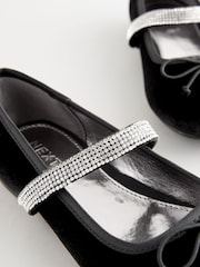 Schwarz - Glitter Strap Mary Jane Occasion Shoes - Bild 7 von 8
